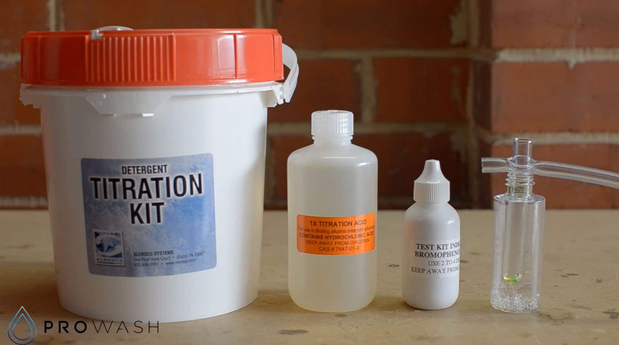 Car Wash Chemistry Titration Testing Blendco Rhino Brite Plus