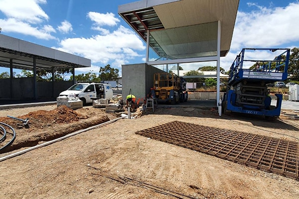 Building for starting a car wash business