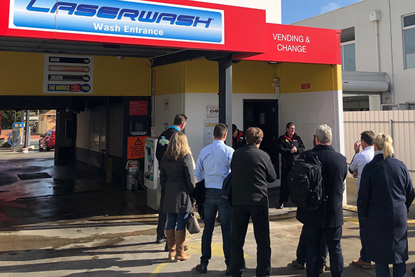 Staff Training at a car wash