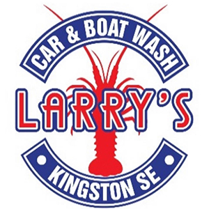 Larry's car and boat wash logo