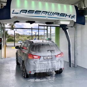 Car using laserwash 360 Plus