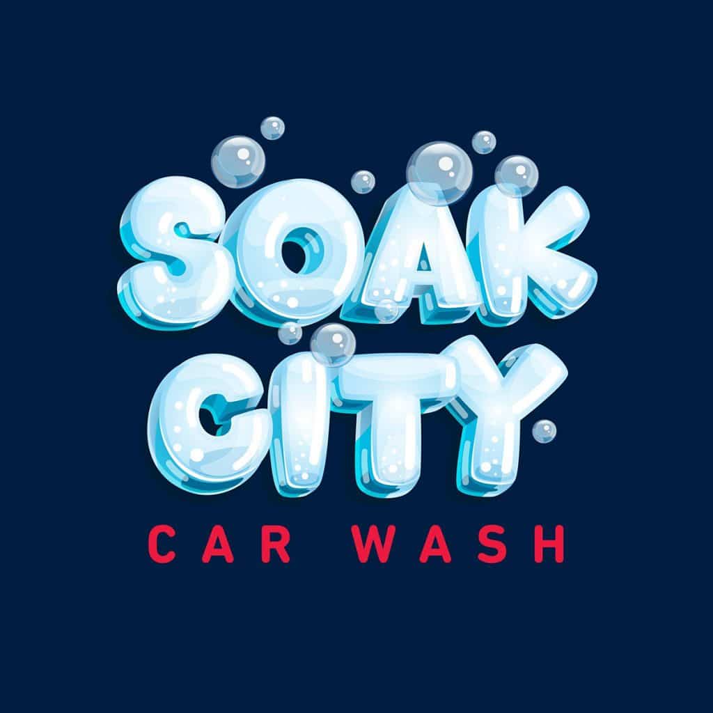 Soak City Car Wash Logo