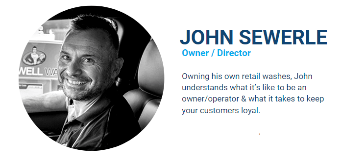 John Sewerle - owner / director of Carwash World