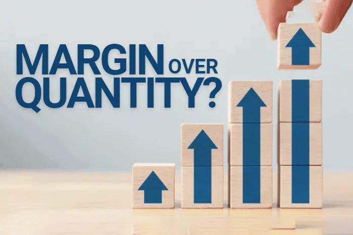Margin over Quantity - a blog post about the best way to operate your car wash