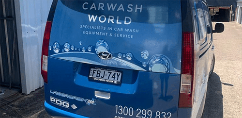 Carwash World Van